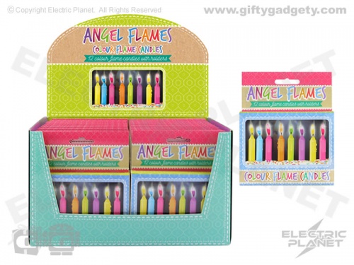 Angel Flames Cake Candles