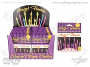 Angel Flames Cake Candles - Purple & Pink