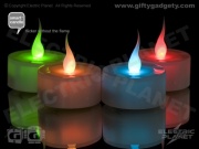 Smart Candle Colour-Changing Tealights - Pack of 6