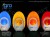 Gro Egg Light-Up Room Thermometer