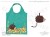 Foldable Shopping Bag - Hedgehog