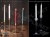 Set of 2 LED Taper Candles