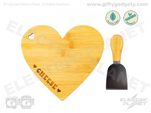 Bamboo Cheese Board & Knife