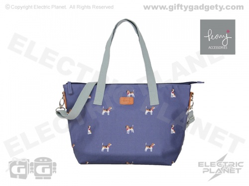 Beagle Print Tote Bag