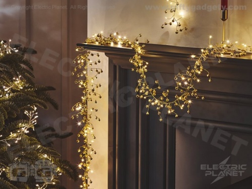 Golden Bells LED Light Chain