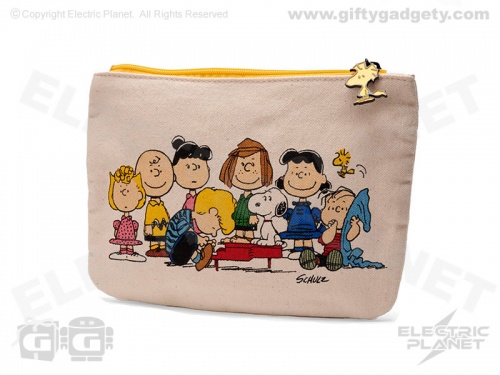 Peanuts Gang & House Pouch