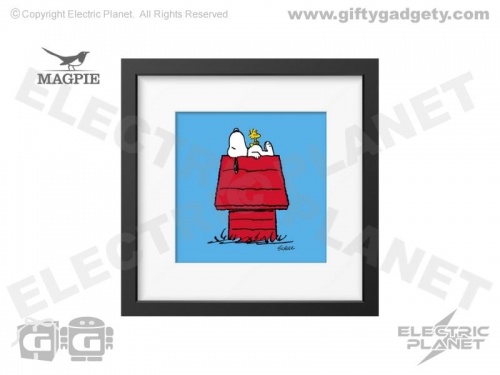 Peanuts House Framed Print