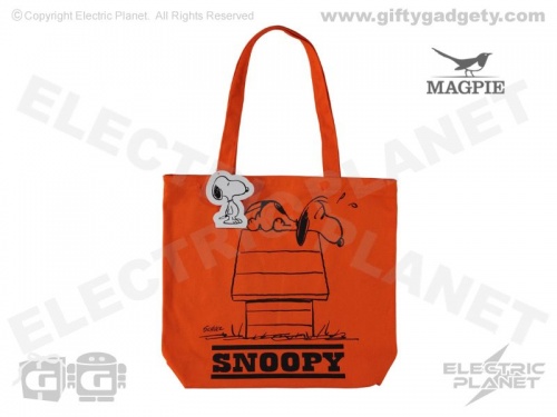 Peanuts Snoopy Mornings Tote Bag