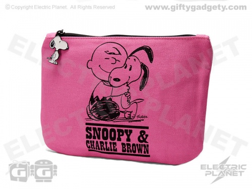 Peanuts Snoopy & Charlie Brown Zip Pouch