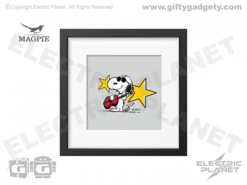 Peanuts Rock Star Framed Print