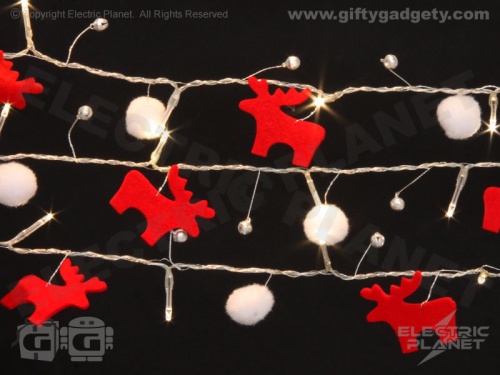 Reindeer Jingle Bell Stringlights
