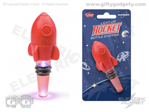Rocket LED Bottle Stopper