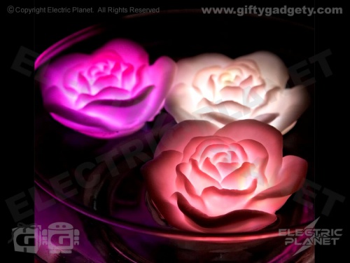 Floating Rose LED Bath Lights