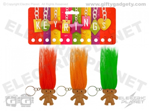 Lucky Troll Keyring x 12