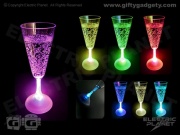 Light-Up LED Champagne Glass