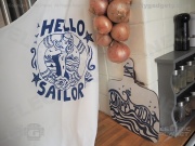Hello Sailor Printed Apron