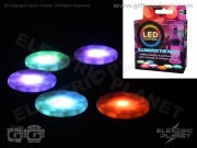 LED Colour-Changing Coasters