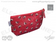 Robin Print Makeup Bag