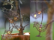 Copper robin light deals