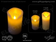 Smart Candle Real Wax Pillar Candle