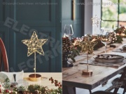 LED Table Star - Gold