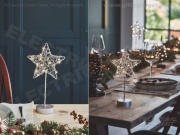 LED Table Star - Silver