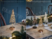 LED Table Tree - Gold