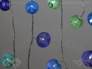 Turquoise Lantern Stringlights - Mains