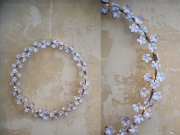 Wildflower LED Metal Wreath